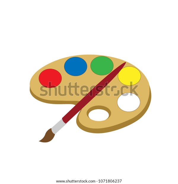 paint palette clipart free