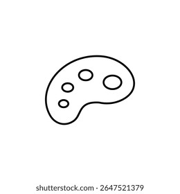 paint palette, drawing, tool, brush icon