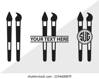 Illustration Vectorielle Imprimable SVG De Palette De Peinture