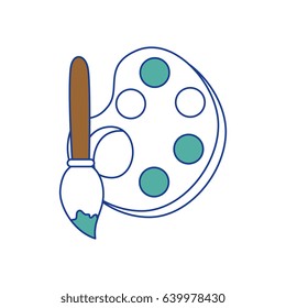 Paint palette symbol