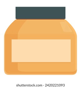 Paint pot icon cartoon vector. Work artist classroom. Studio room