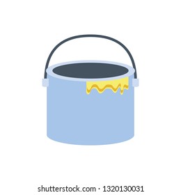 paint pot isolated icon