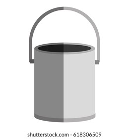 paint pot isolated icon
