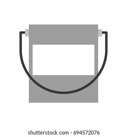 paint pot isolated icon