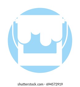 paint pot isolated icon