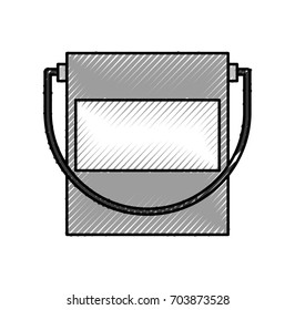 paint pot isolated icon