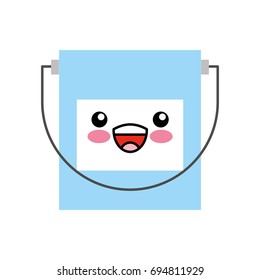 paint pot kawaii character