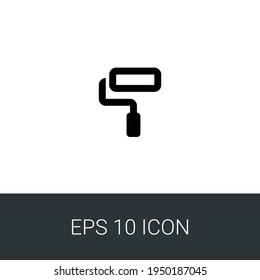 Icono de Paint roll eps 10