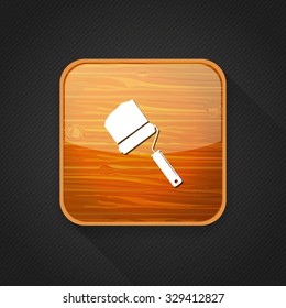 paint roll icon