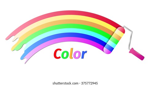Paint roller color