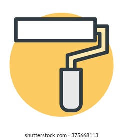 Paint Roller Cool Vector Icon