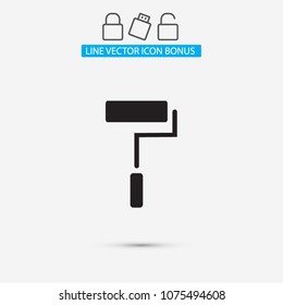 Paint Roller Icon