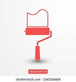 Paint roller icon