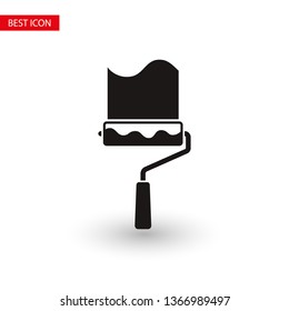 Paint roller icon