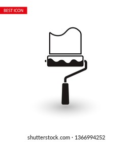 Paint roller icon