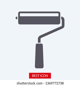 Paint roller icon
