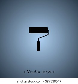 Paint roller icon.