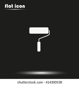 Paint roller icon.