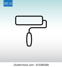 paint roller icon