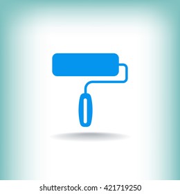 paint roller icon