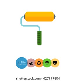 Paint roller icon
