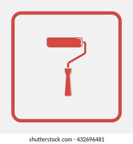 Paint roller icon