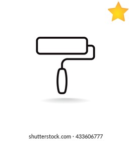 paint roller icon