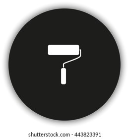 Paint roller icon.