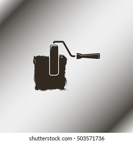 Paint roller icon