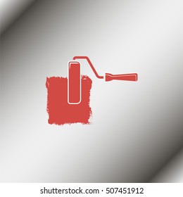 Paint roller icon