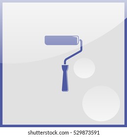 Paint roller icon