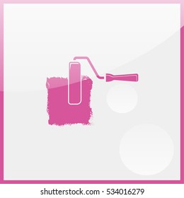 Paint roller icon