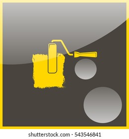 Paint roller icon