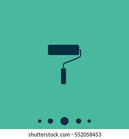 Paint roller icon.