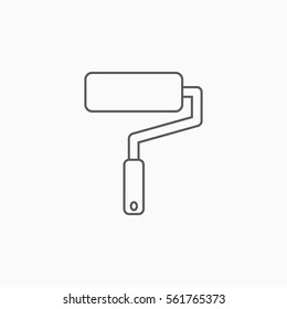 paint roller icon