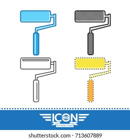 paint roller icon