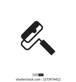 Paint roller icon, design inspiration vector template for interface and any purpose