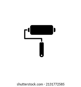 Paint roller icon design isolated on white background
Vector roller painting icon. Illustration of a tool for painting.
Paint Roller Icon Vector flat design style
