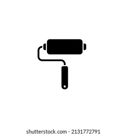 Paint roller icon design isolated on white background
Vector roller painting icon. Illustration of a tool for painting.
Paint Roller Icon Vector flat design style
