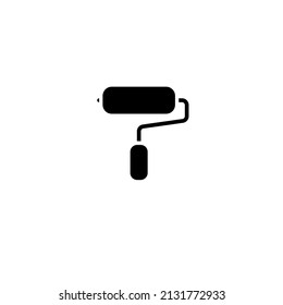 Paint roller icon design isolated on white background
Vector roller painting icon. Illustration of a tool for painting.
Paint Roller Icon Vector flat design style
