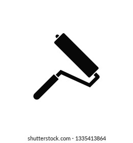 Paint roller, icon. Element of simple icon for websites, web design, mobile app, infographics. Thick line icon for website design and development, app development