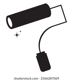 Paint Roller Icon . eps 10