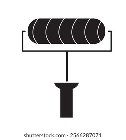Paint Roller Icon . eps 10