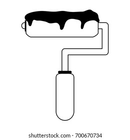 paint roller icon image 