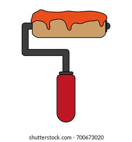 paint roller icon image 