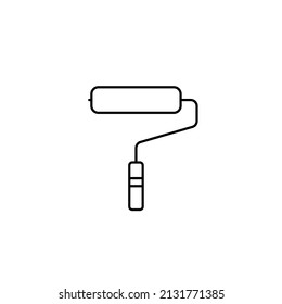 paint roller icon line style vector
Paint roller icon design isolated on white background
Vector roller painting icon. Illustration of a tool for painting.
