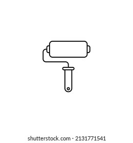 paint roller icon line style vector
Paint roller icon design isolated on white background
Vector roller painting icon. Illustration of a tool for painting.