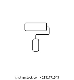 paint roller icon line style vector
Paint roller icon design isolated on white background
Vector roller painting icon. Illustration of a tool for painting.