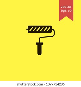 paint roller. paint roller icon. sign design. Vector EPS 10.