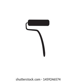 paint roller icon symbol vector
